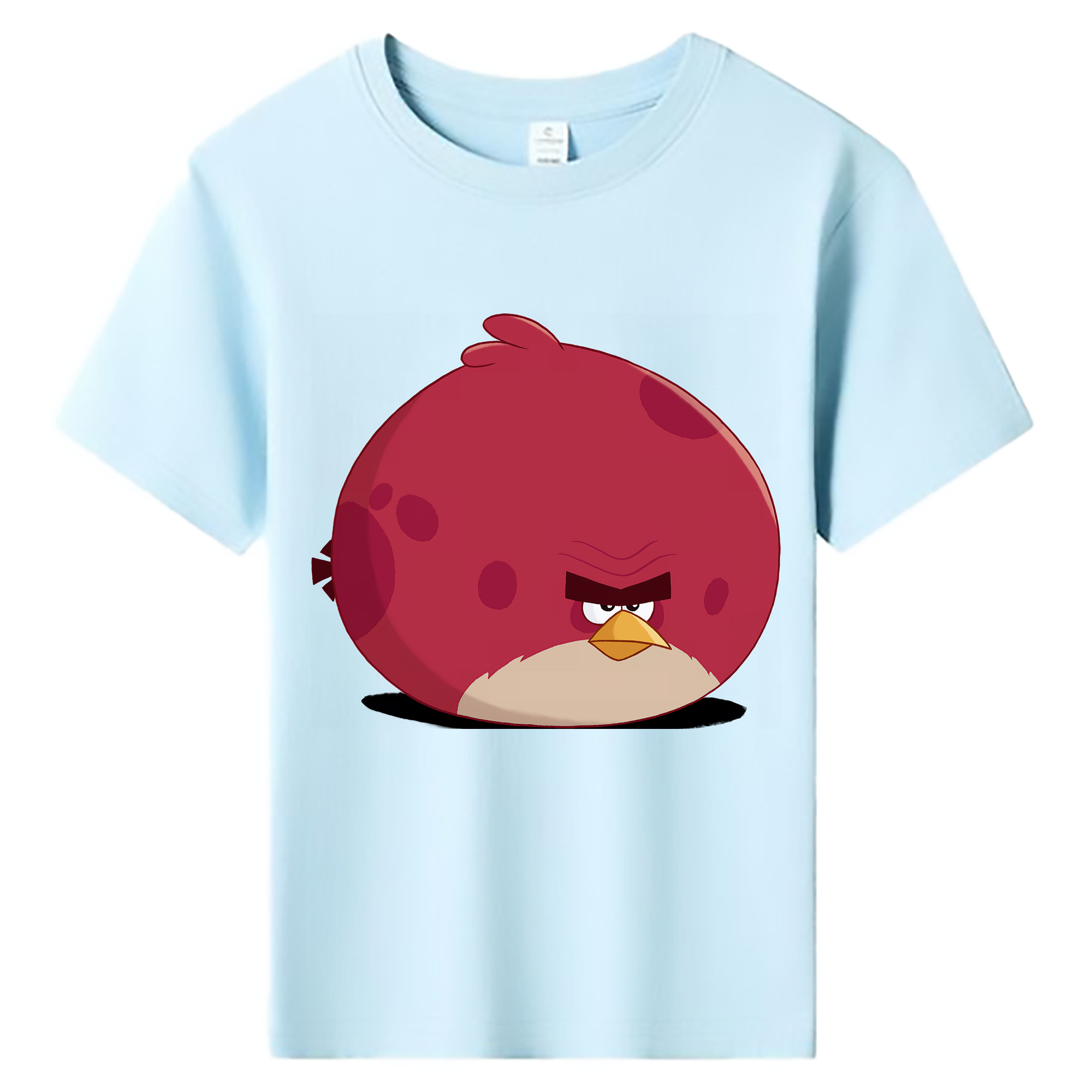 （画像用） Angry Birds アングリーバード 綿100％キッズTシャツ（フロントプリント）
